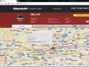 Wi-Fi-based geolocation can provide a surprisingly accurate estimate of your laptop's whereabouts