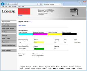 Lexmark CX410de