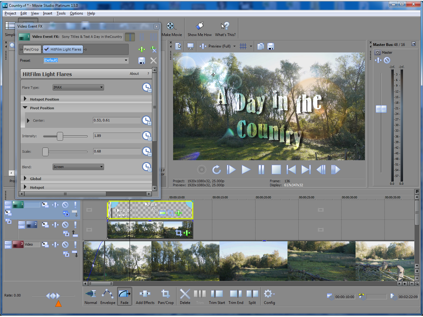Sony Movie Studio 13 Platinum