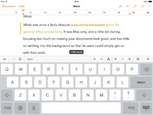 iWork
