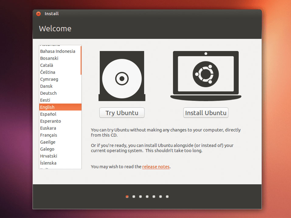 You can try out Ubuntu from a "live" environment without touching your existing Windows installation