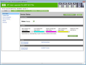 HP Color LaserJet Pro MFP M177fw