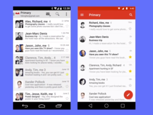 Redesigned Gmail