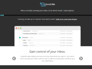 How to quickly unsubscribe from all spam emails