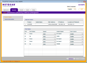 Netgear ProSafe Plus GS105PE