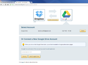 Synch Google Drive and Dropbox