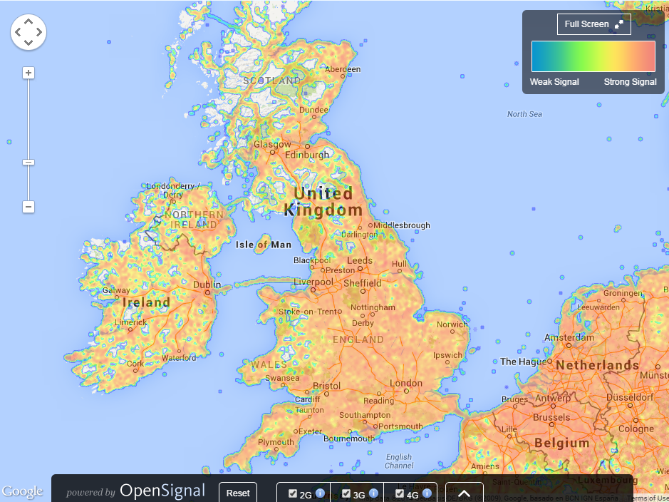 Three offers best UK mobile coverage, according to OpenSignal