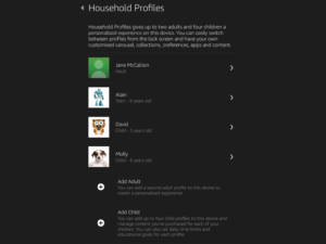 How to set up family library