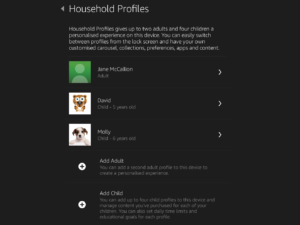 How to set up family library