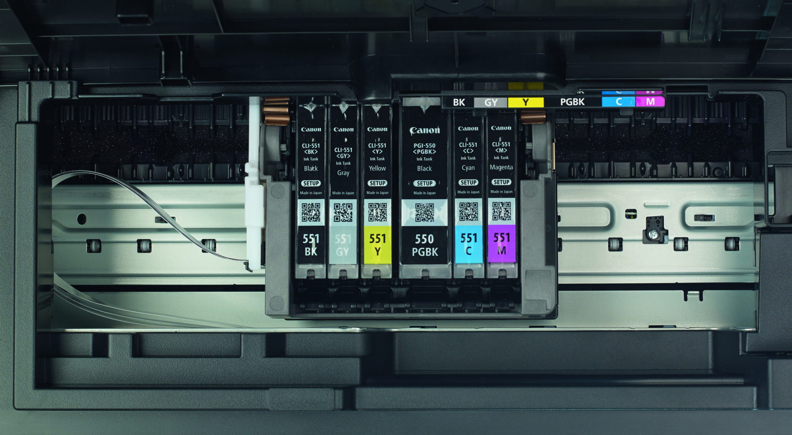 Canon Pixma iP8750 review - ink cartridges