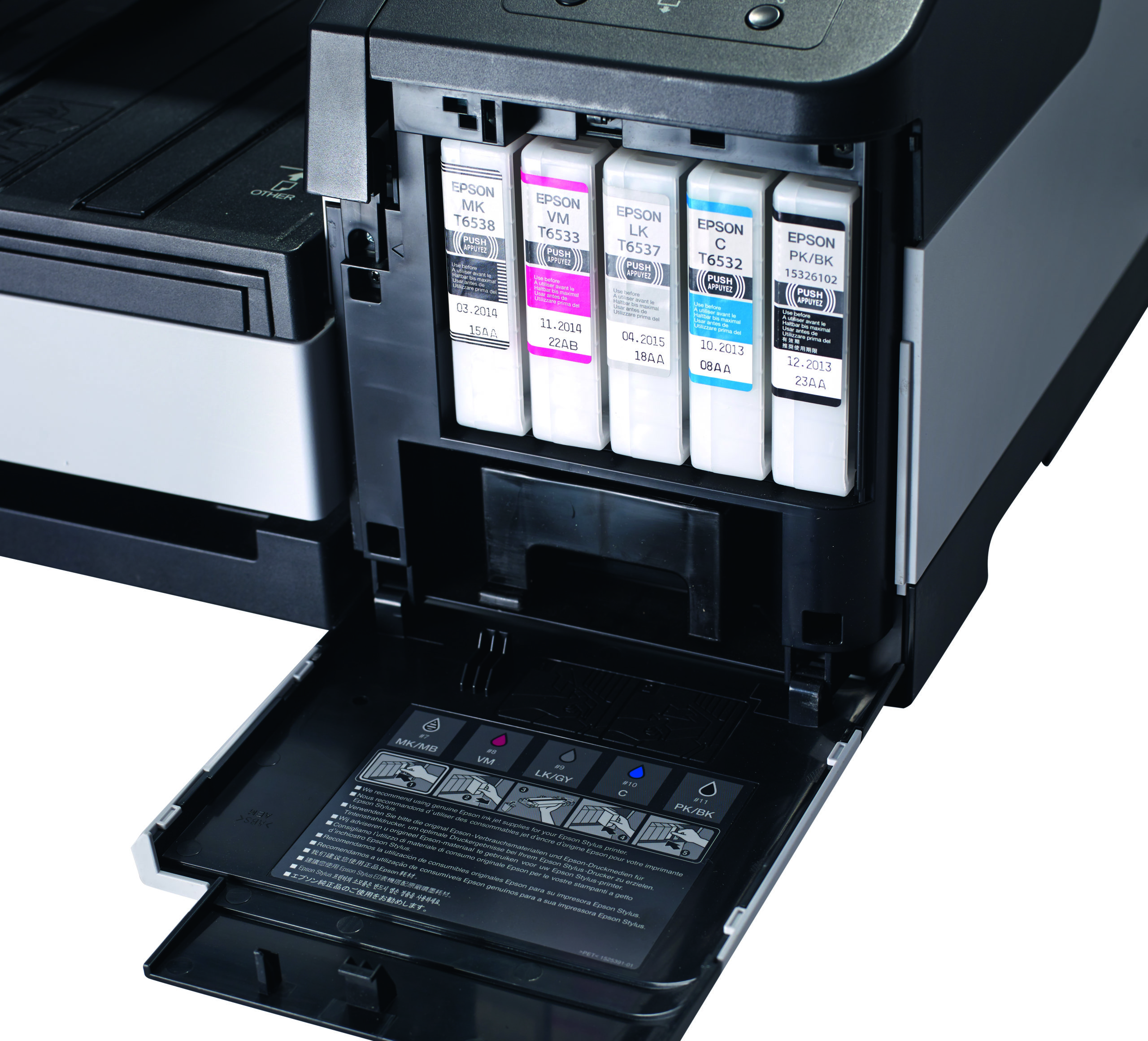 Epson Stylus Pro 4900 review - ink tanks