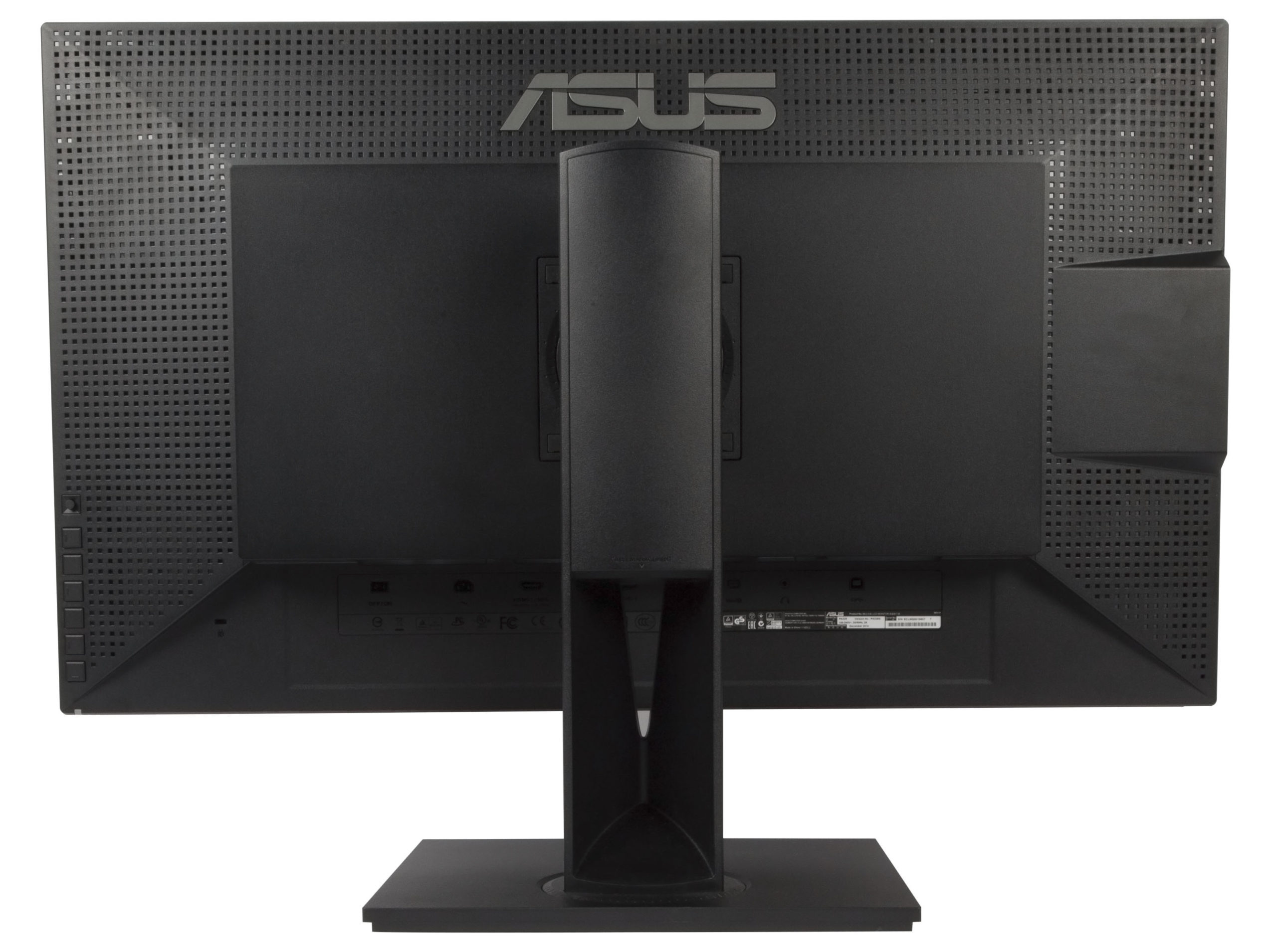 Asus ProArt PB328Q review - from the rear