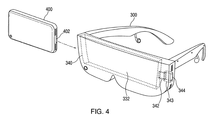 Apple Vr Headset phone insert