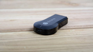 Chromecast Rear side on