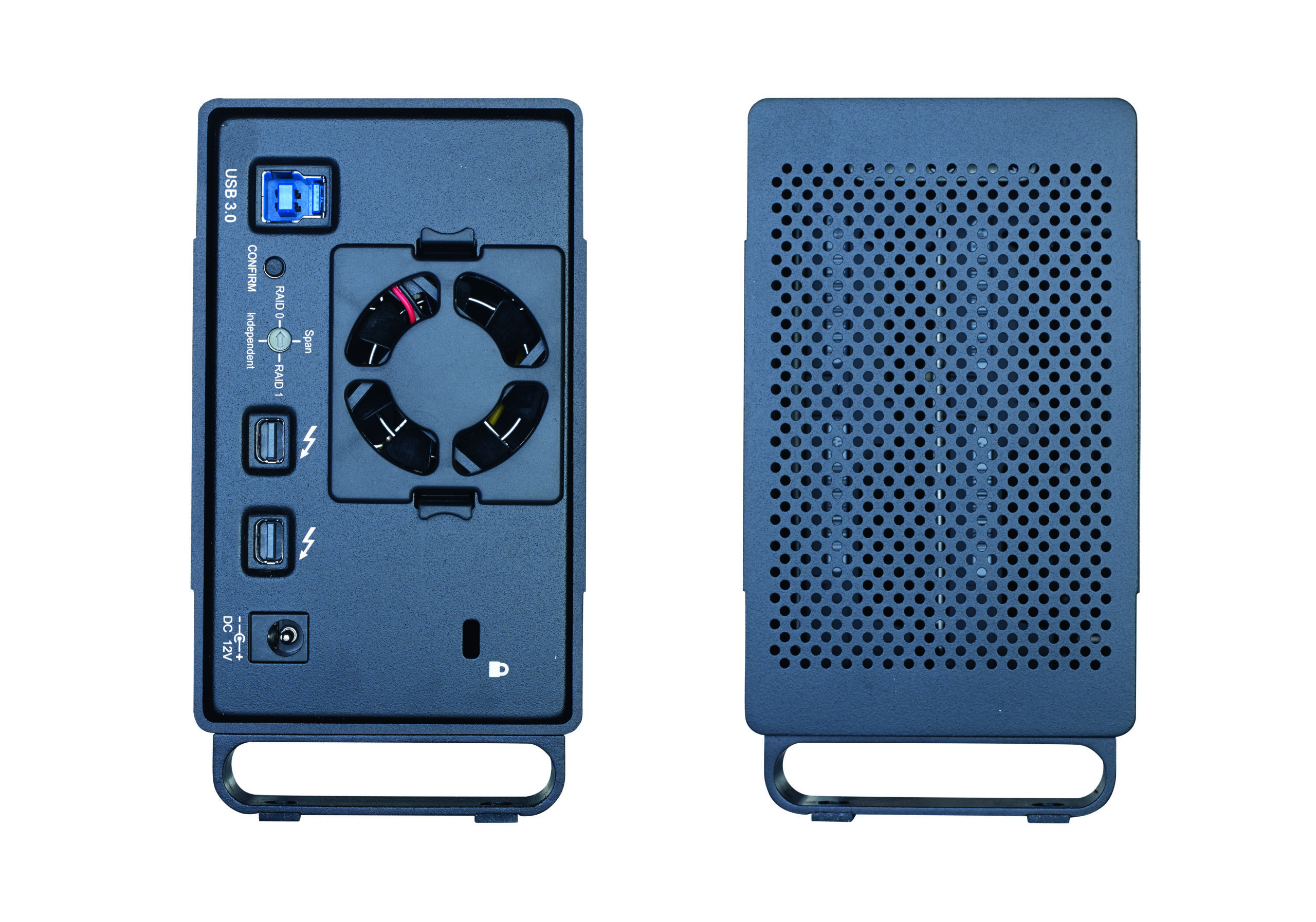 OWC Mercury Elite Pro Dual review - front and rear views