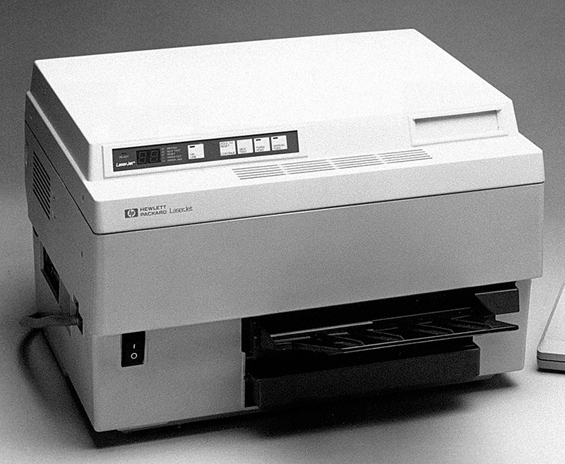 What company developed the first laser printer in the 1970s Innovations In Laser Printing