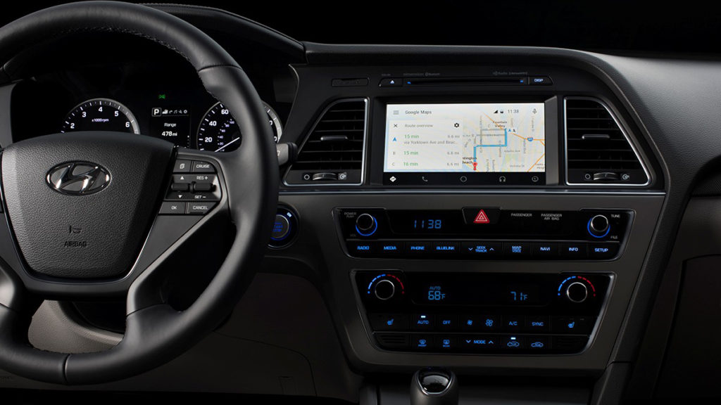 Hyundai’s Sonata is the first publically available Android Auto car