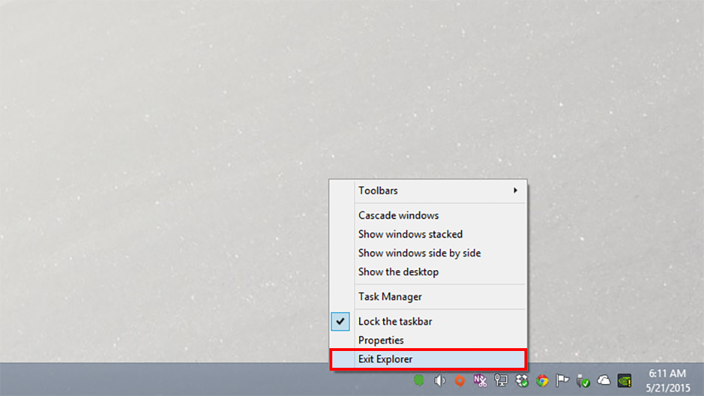 How to Quit and Relaunch Windows Explorer