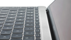Apple MacBook (2015): The ultra-low profile keyboard works well, but takes a bit of getting used to