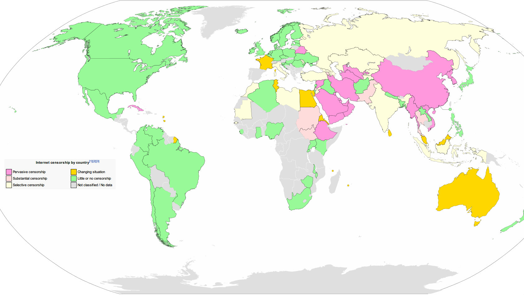 internet censorship map