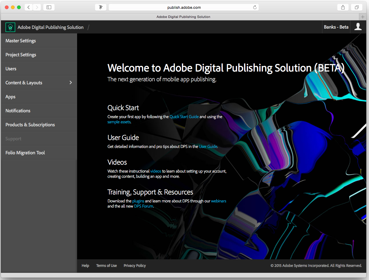 Adobe DPS (Digital Publishing Solution)