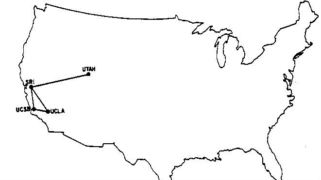 internet map 1969