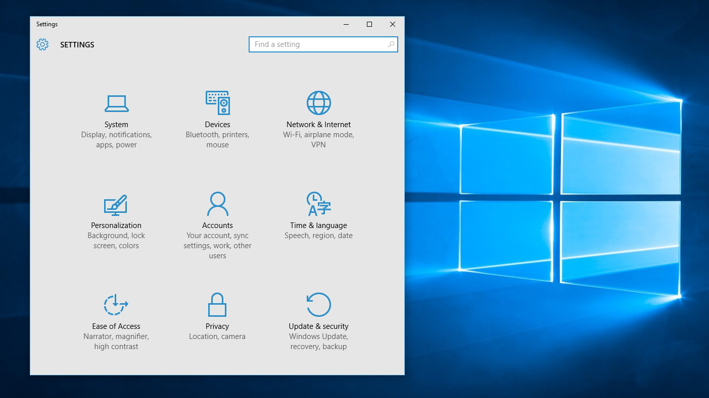 Windows 10 review: Settings