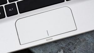 Toshiba Satellite Click Mini review: The touchpad is small and fiddly