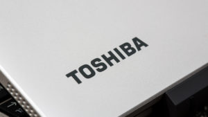 Toshiba Satellite Click Mini review: Toshiba logo
