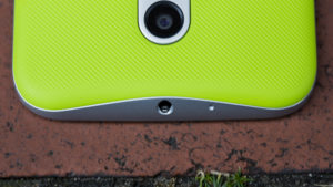 Motorola Moto G 3 review: The top edge houses the 3.5mm headphone jack