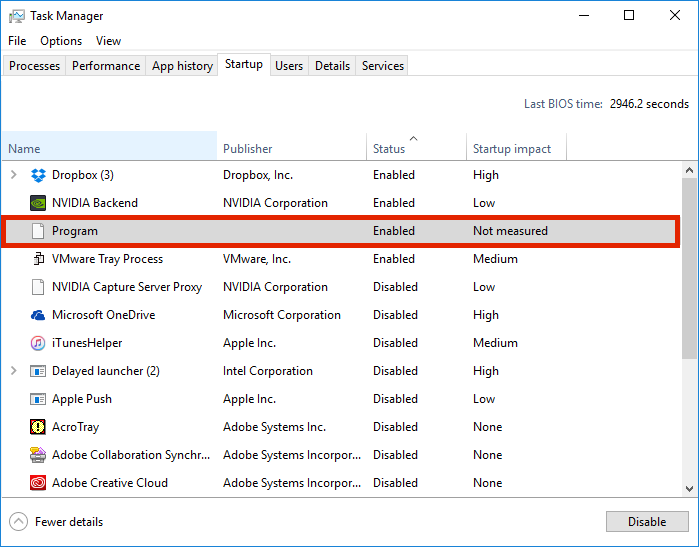 How to Identify Unknown Startup Programs in the Windows Task Manager | Sleck