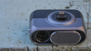 DxO One review: An integrated Lightning connector connects the camera with your iPhone