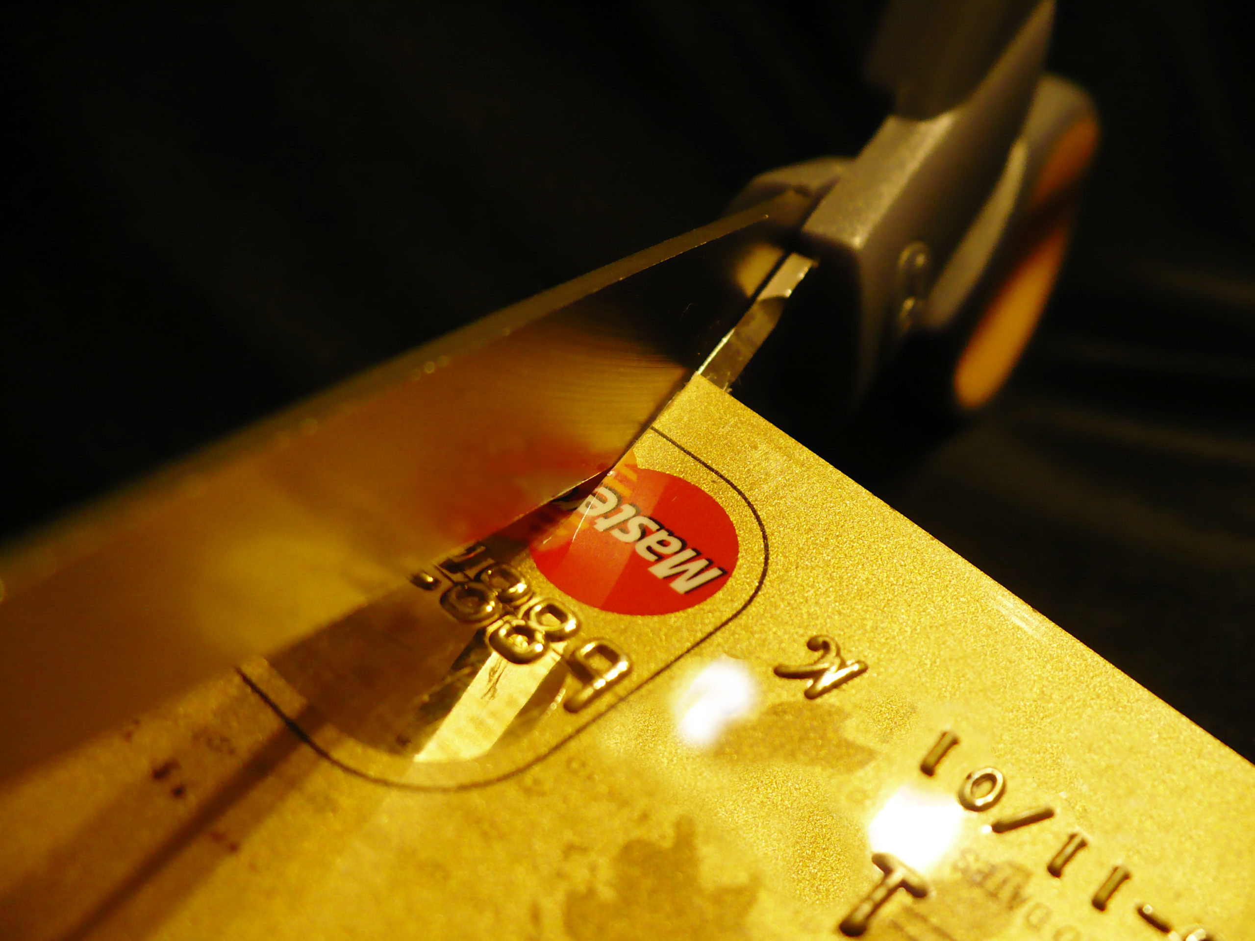 Cut up credit card