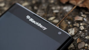 BlackBerry Priv review: BlackBerry logo