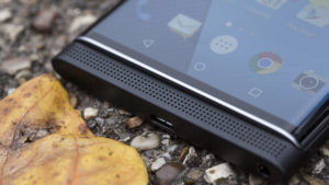 BlackBerry Priv review: Front-facing speaker