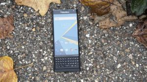 BlackBerry Priv review: The Priv has a hardware keyboard, hidden beneath a curved quad-HD screen