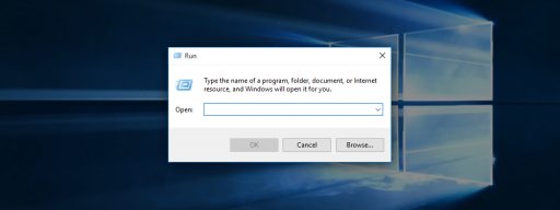 windows 10 start menu run command