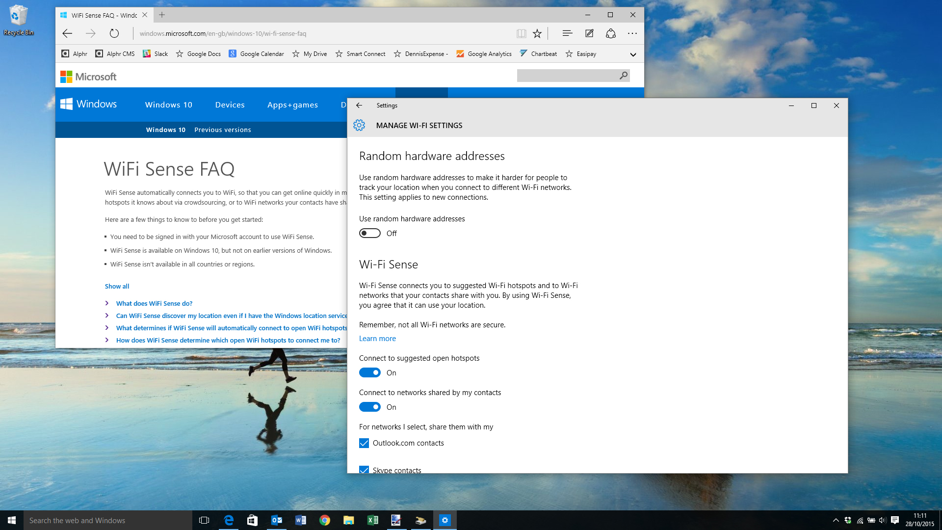 Windows 10 tips, tricks and help - WiFi Sense