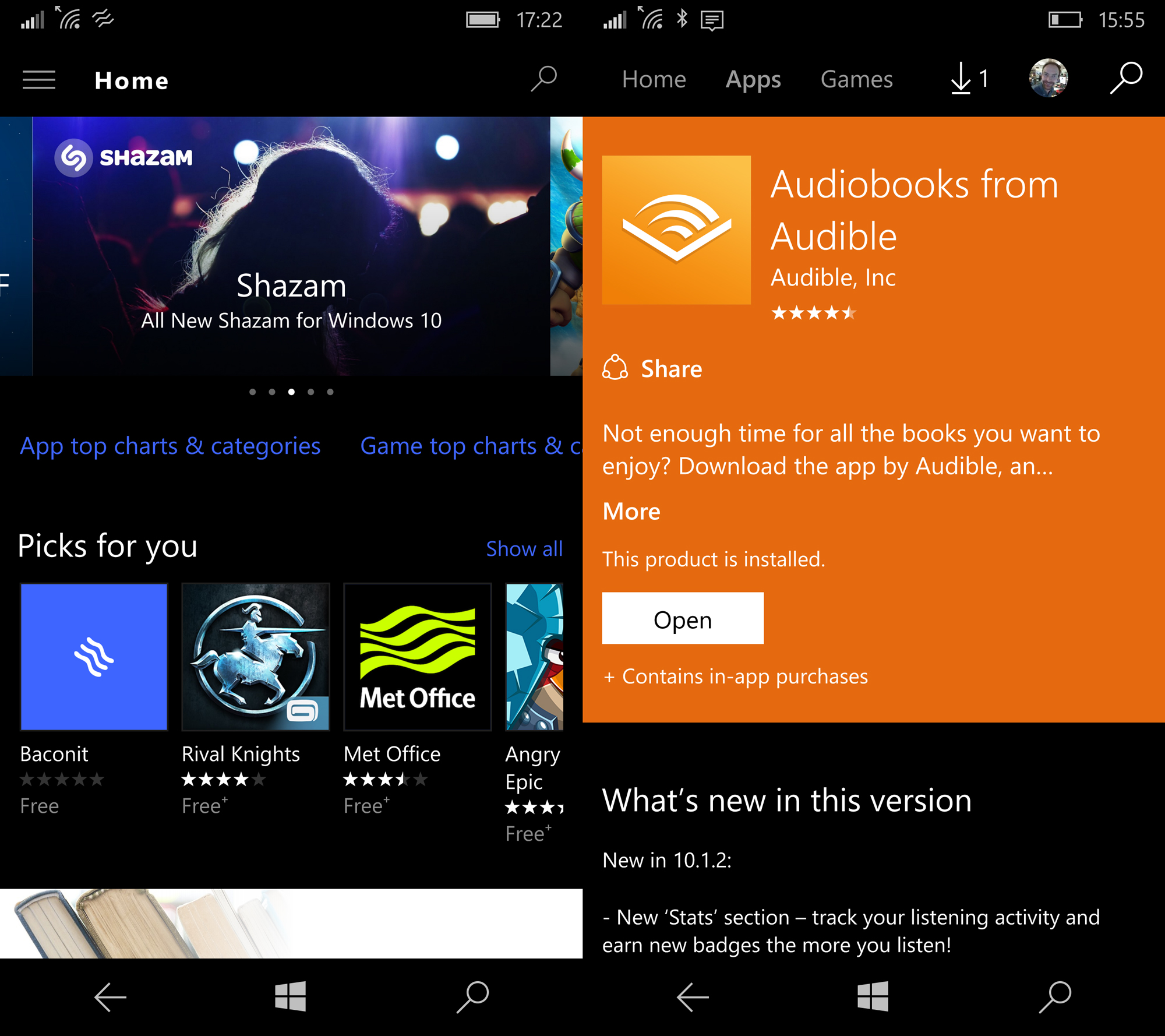 Windows 10 Mobile review: Store and Universal Apps