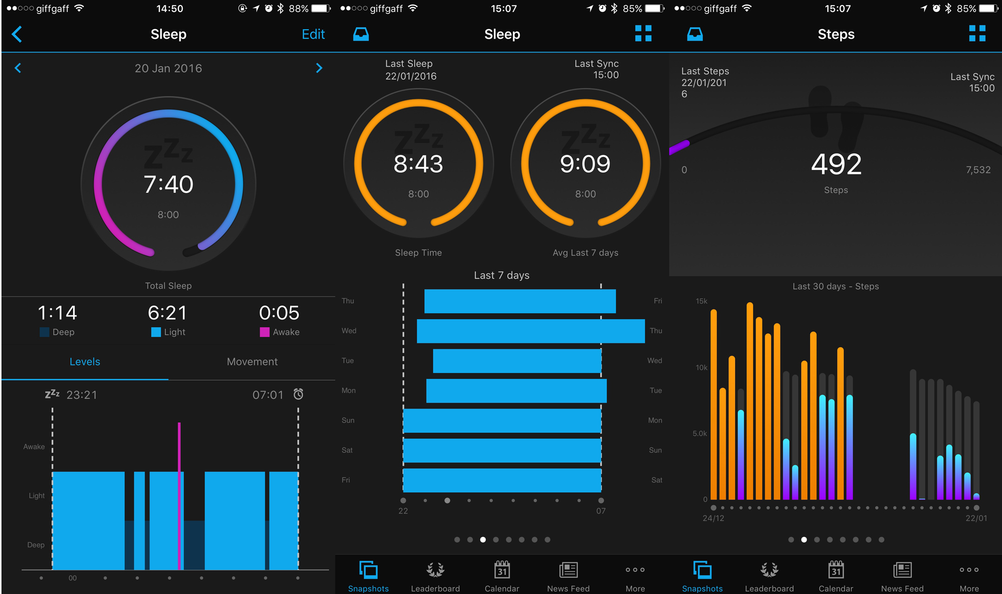 garmin-forerunner-630-app-sleep-and-steps
