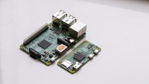 Raspberry Pi Zero compared with Raspberry Pi 2
