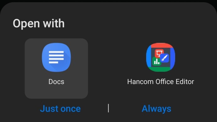 How To Open A Word Document On Android