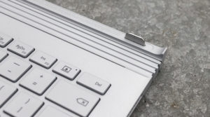 Microsoft Surface Book review: Right keyboard base connection lug