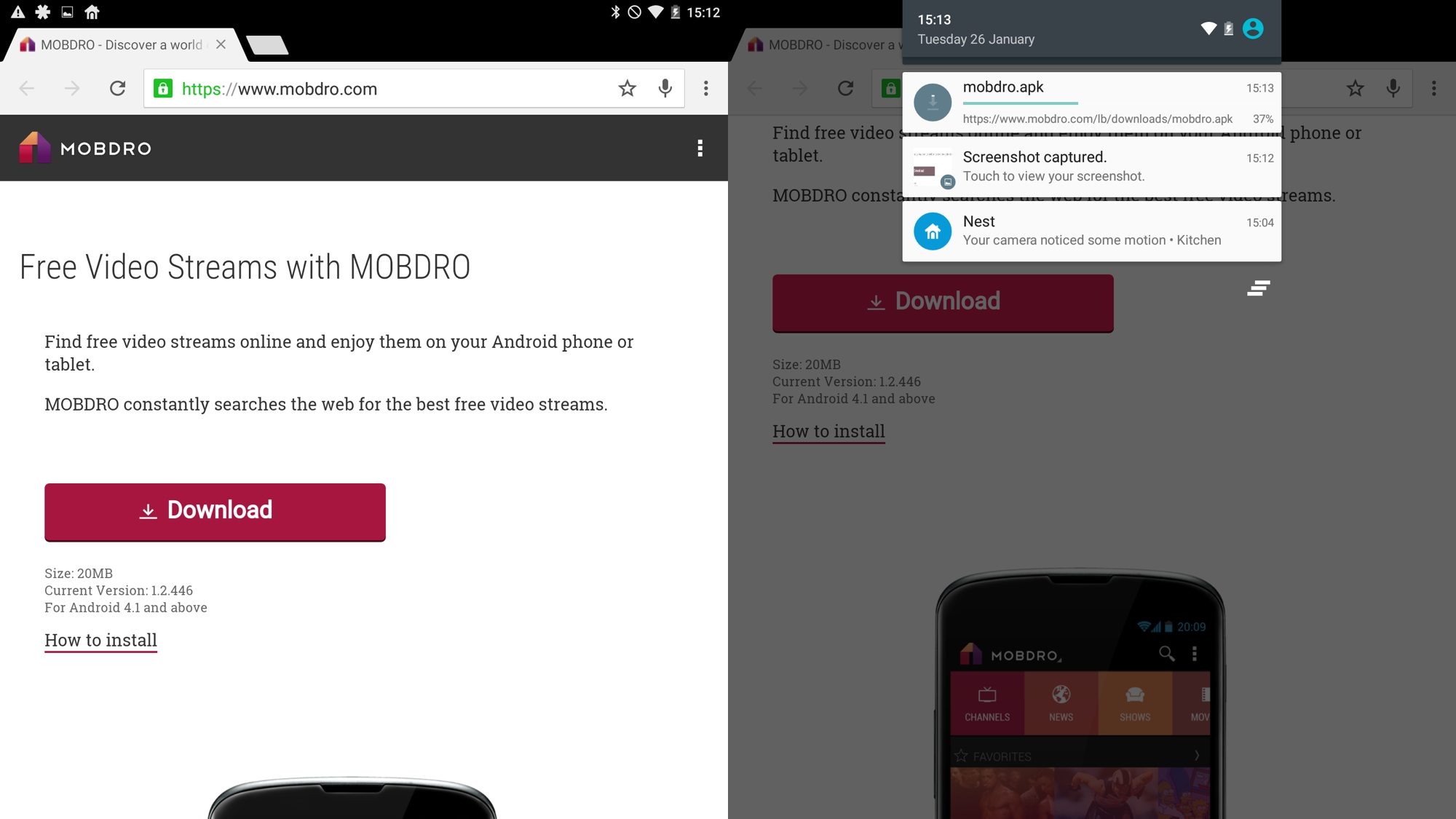 How To Install Mobdro On Your Android Smartphone Or Tablet