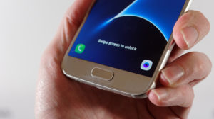 Samsung Galaxy S7 review: Front, bottom half