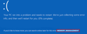 How to Fix the Memory Management Error in Windows 10