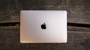 Apple MacBook (2016) top down view