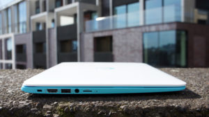 HP Chromebook 14 left edge