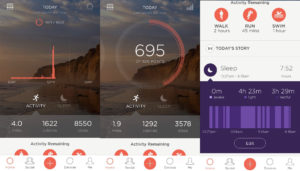 Misfit Ray app activity tracking