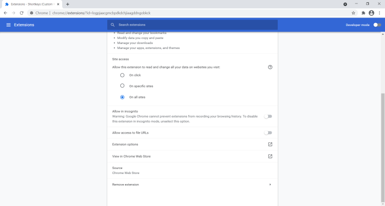 How to Customize Google Chrome Hotkeys